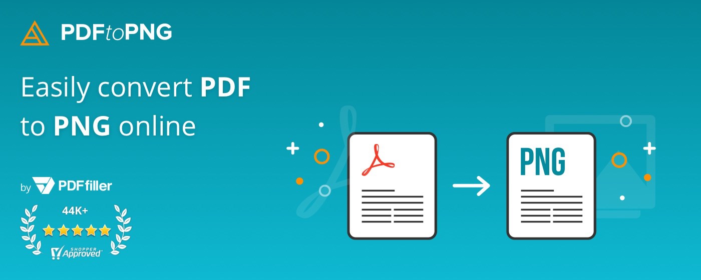 Alto PDF to PNG Converter by PDFfiller marquee promo image