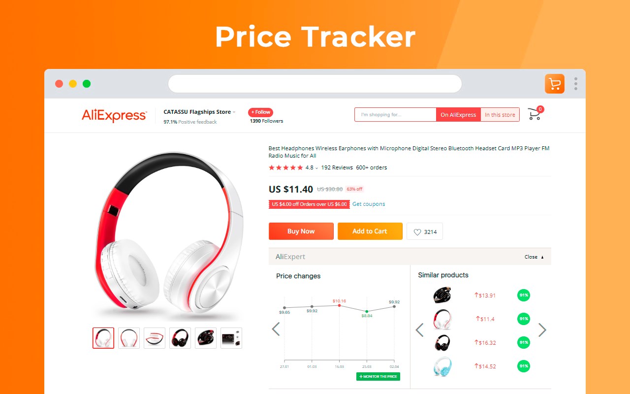 AliExpert - shopping assistant for AliExpress