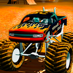 Big Monsters Truck Racing Game