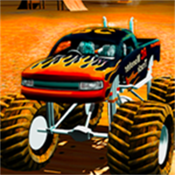 Big Wheel Monster Truck Stunt Drive Xbox Series X|S and Xbox One cover art