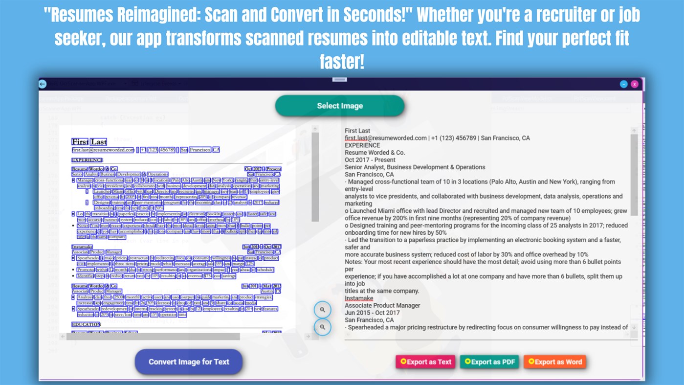 #9. AI Text Scanner : Images To Text Converter (Windows) By: finetuneapps