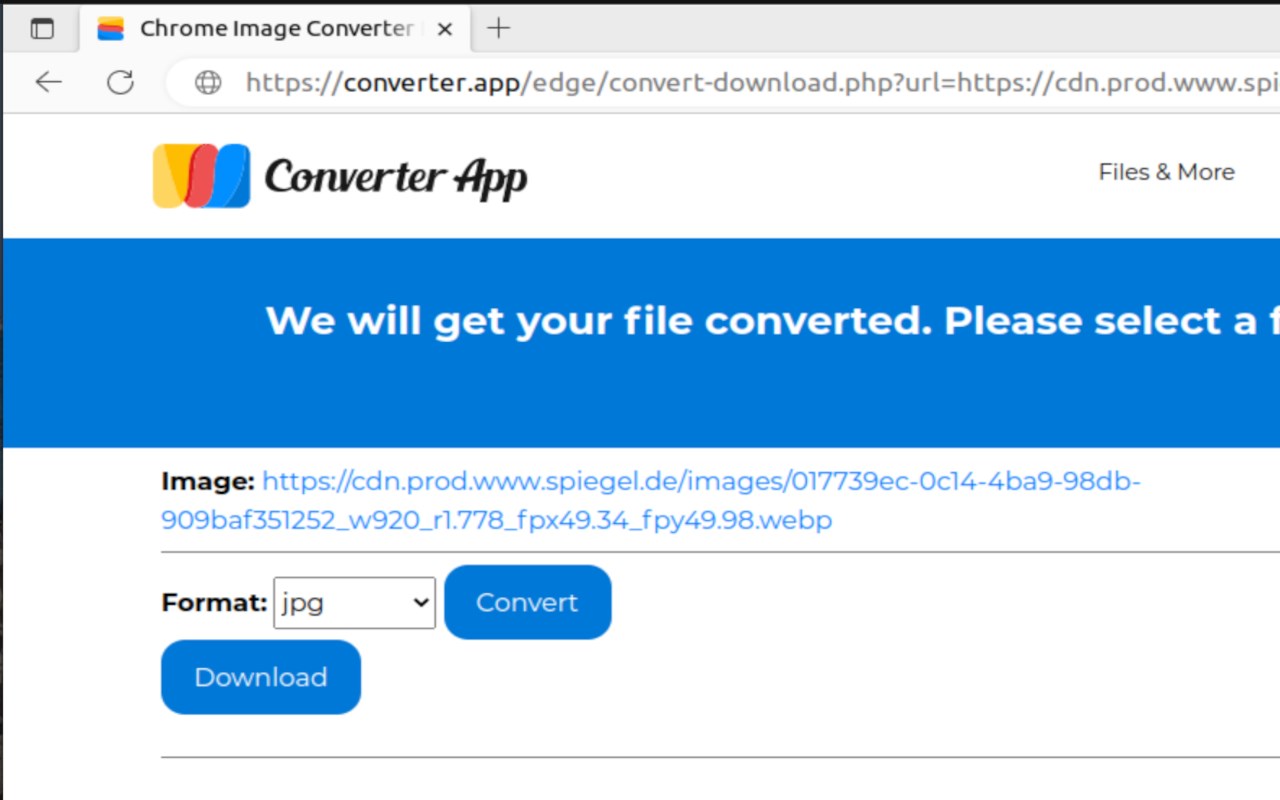 Converter App Image Converter Extension