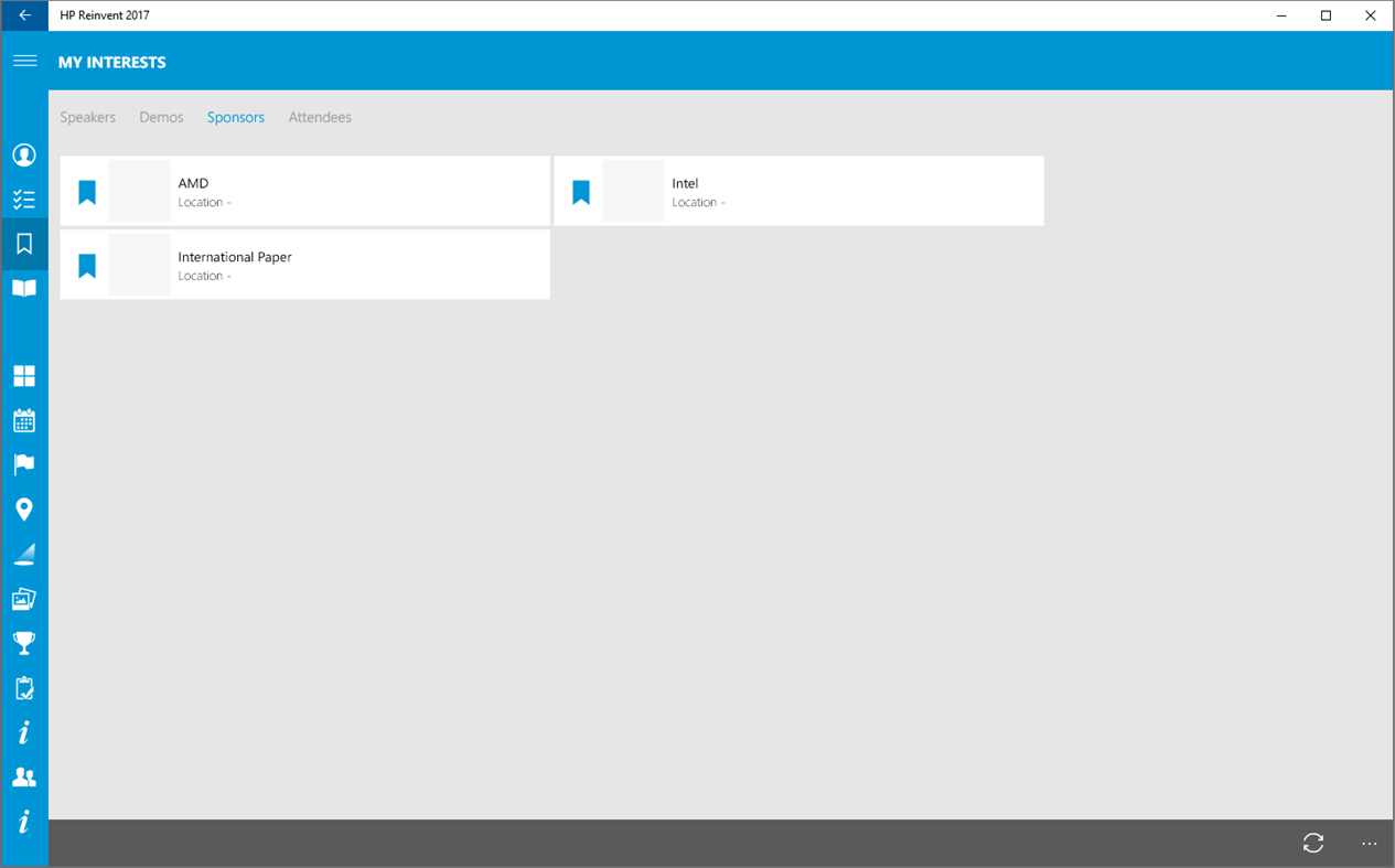 #4. HP Reinvent 2017 (Windows) Av: Eventbase Technology Inc.