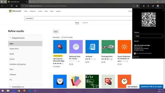  QR Code For Microsoft Edge For Windows 10 PC Free Download Best Windows 10 Apps