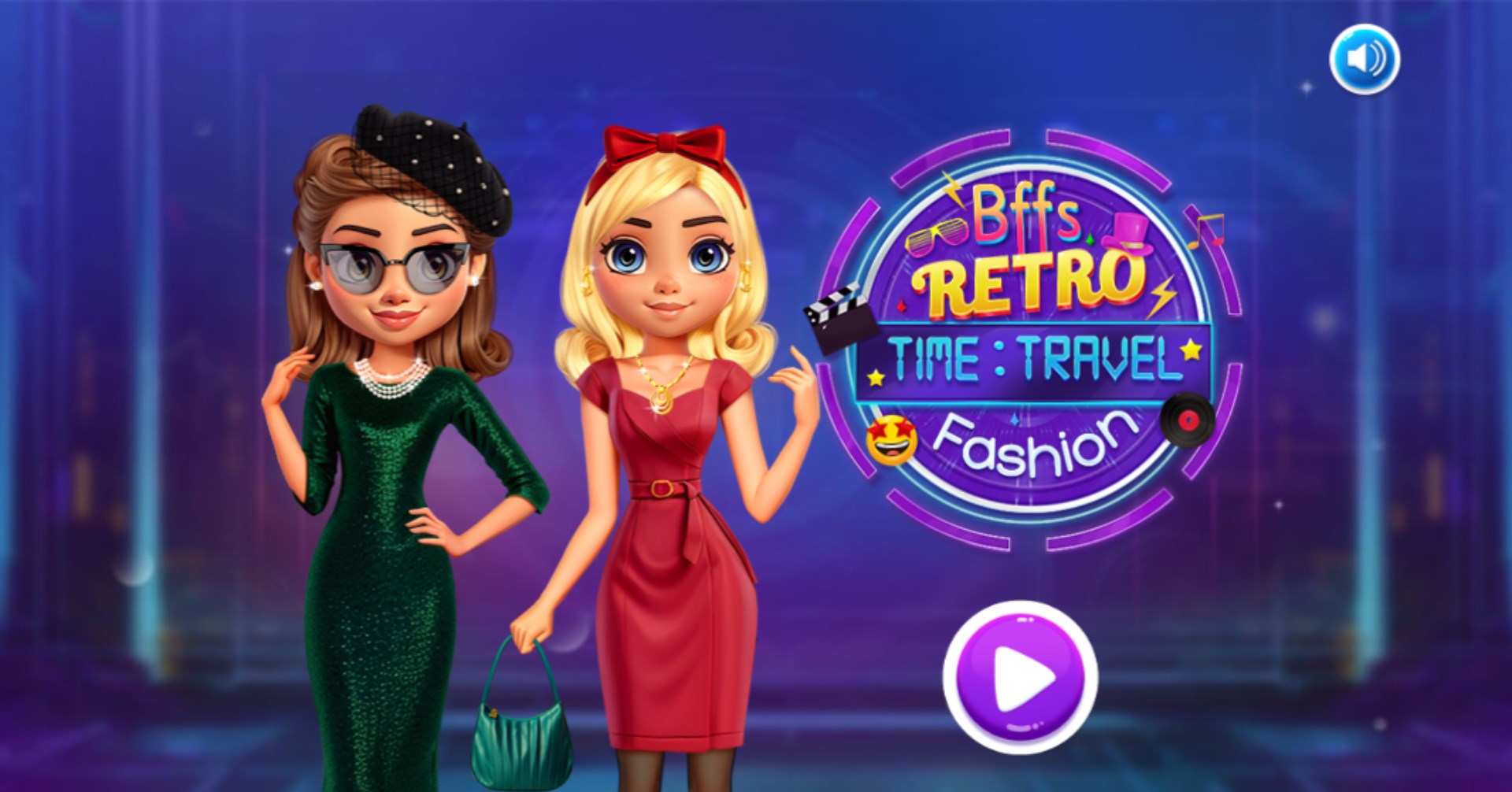 BFFs Retro Time Travel Fashion screenshot