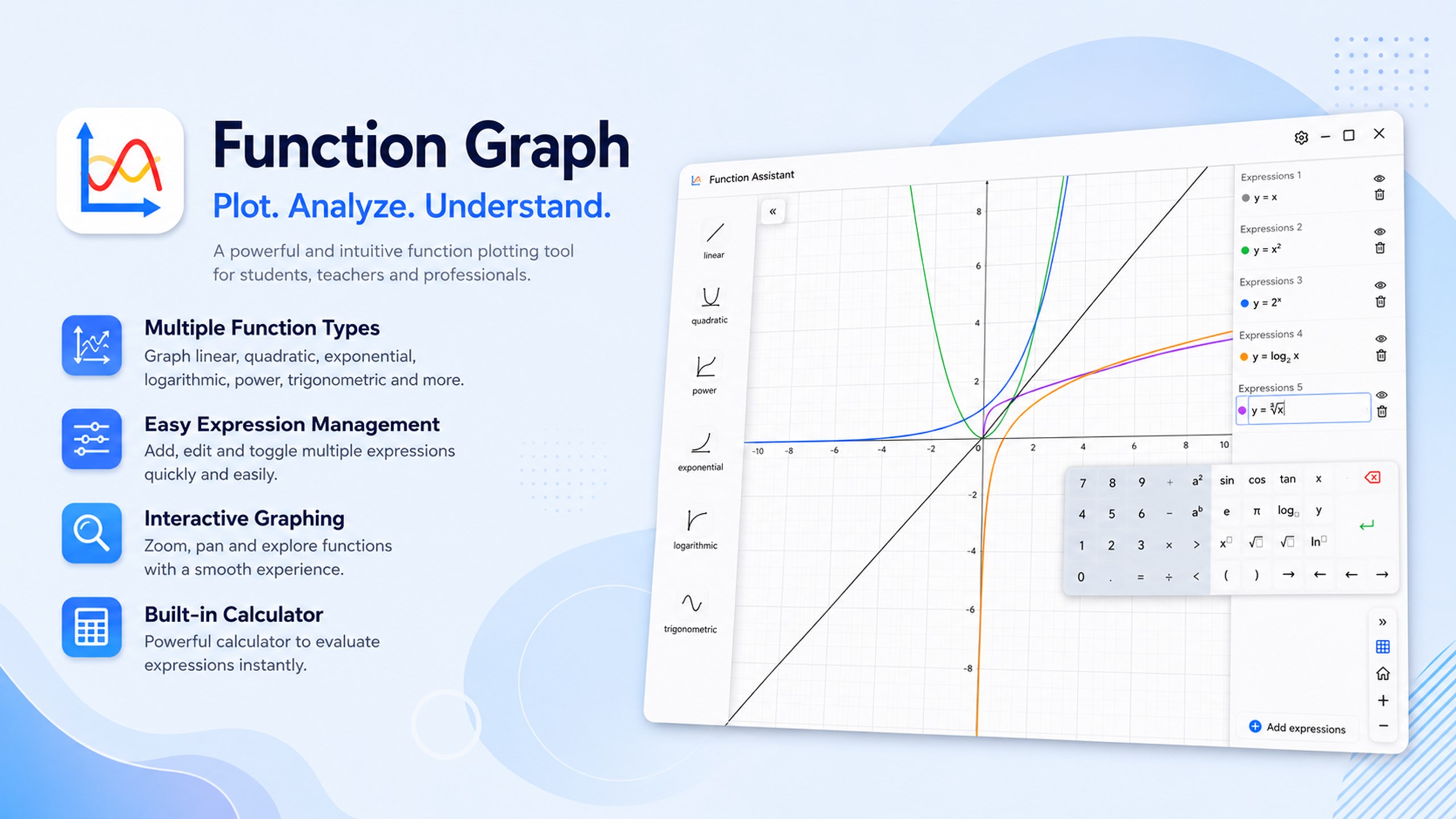 Math Graph Pro screenshot