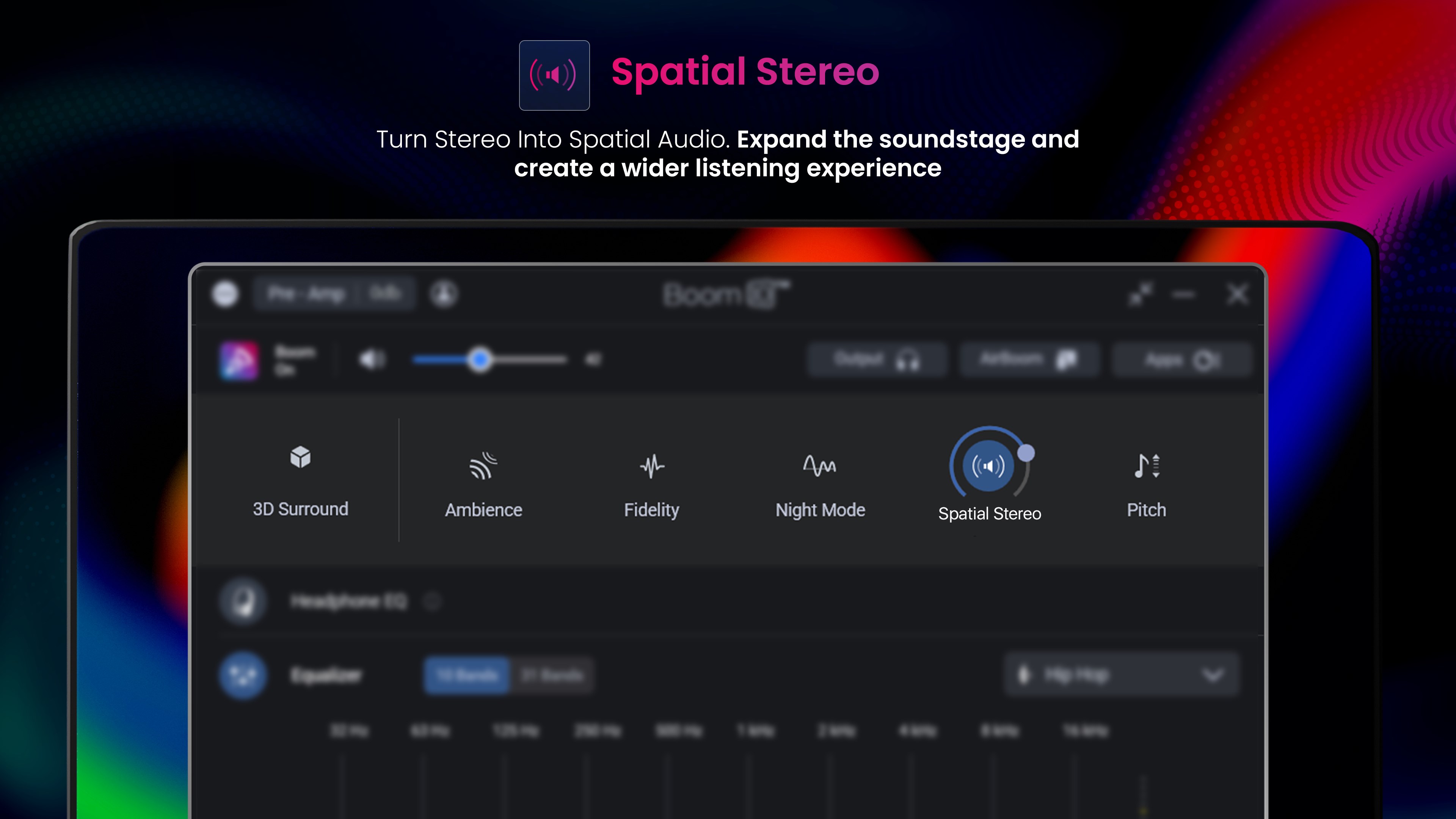 Boom 3D: Audio Enhancer, Equalizer & Bass screenshot