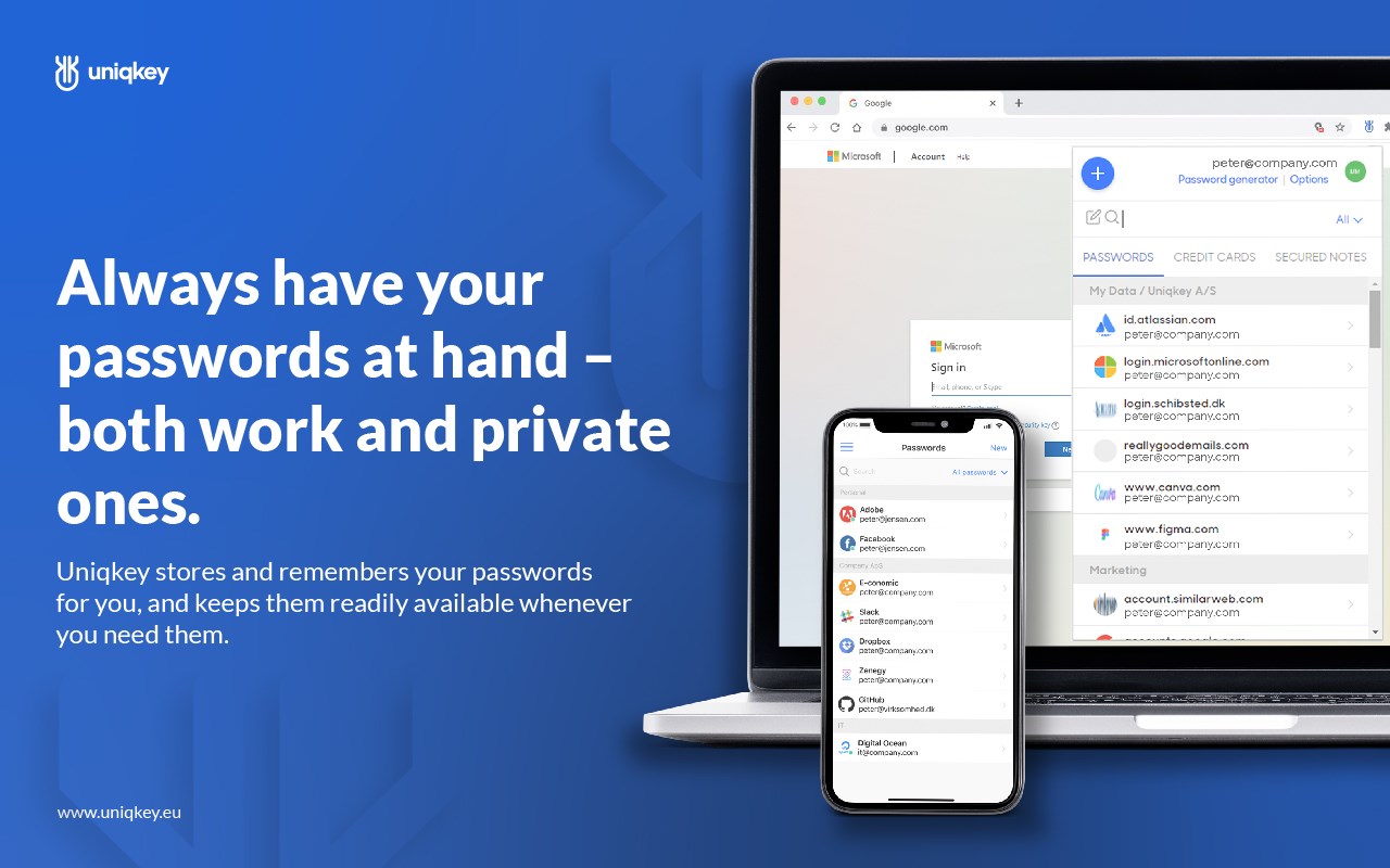 Uniqkey - Password Manager