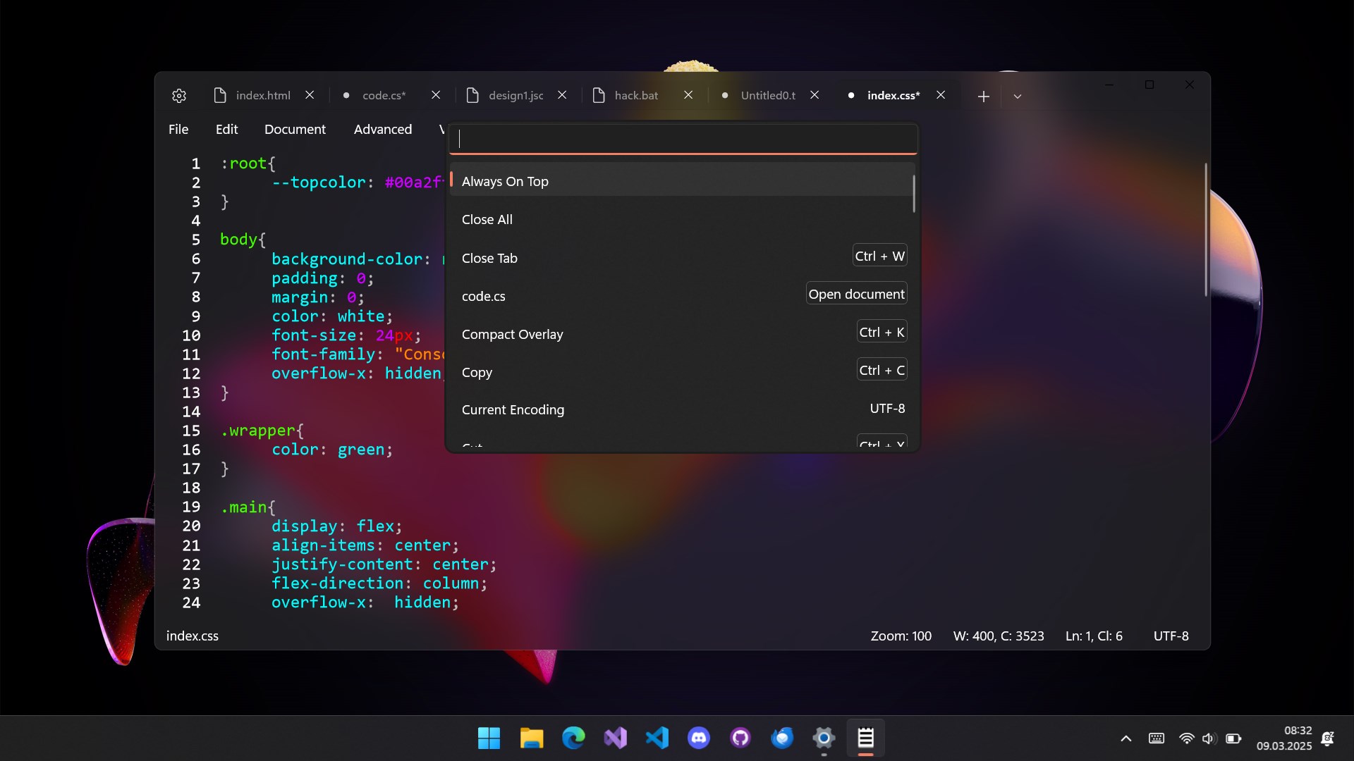 Fastedit screenshot