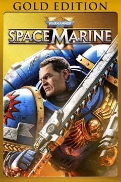 Cover poster for Warhammer 40,000: Space Marine 2 - Gold Edition