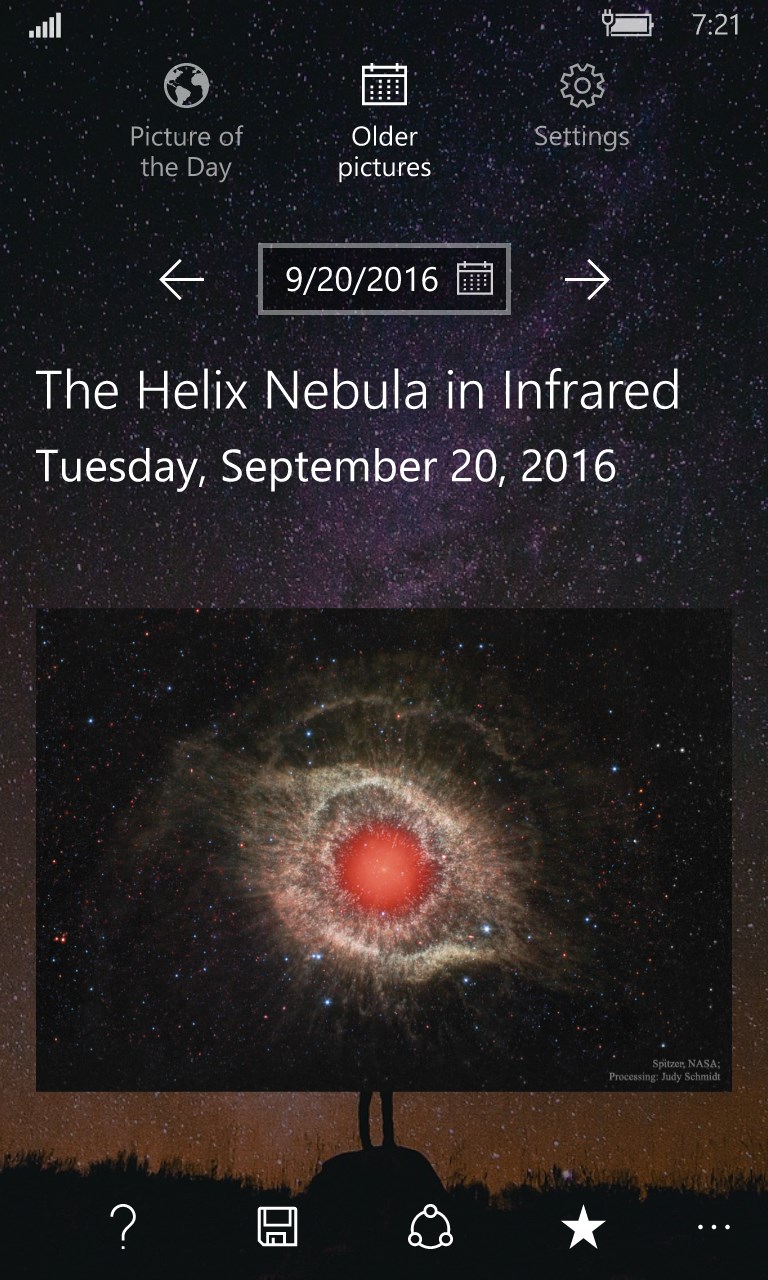 Astronomy Picture of the Day screenshot