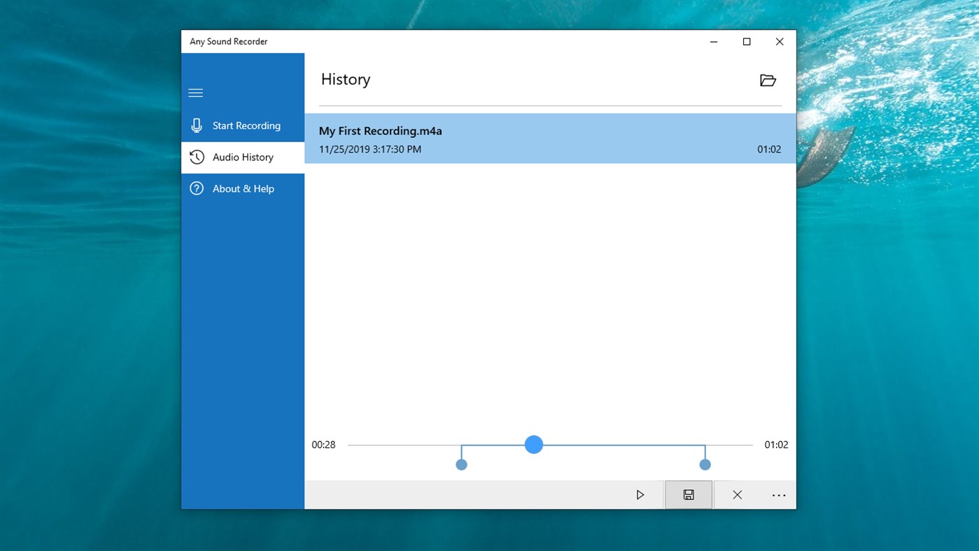#6. Any Sound Recorder: audio recorder & voice recorder (Windows) De: AnywaySoft, Inc.
