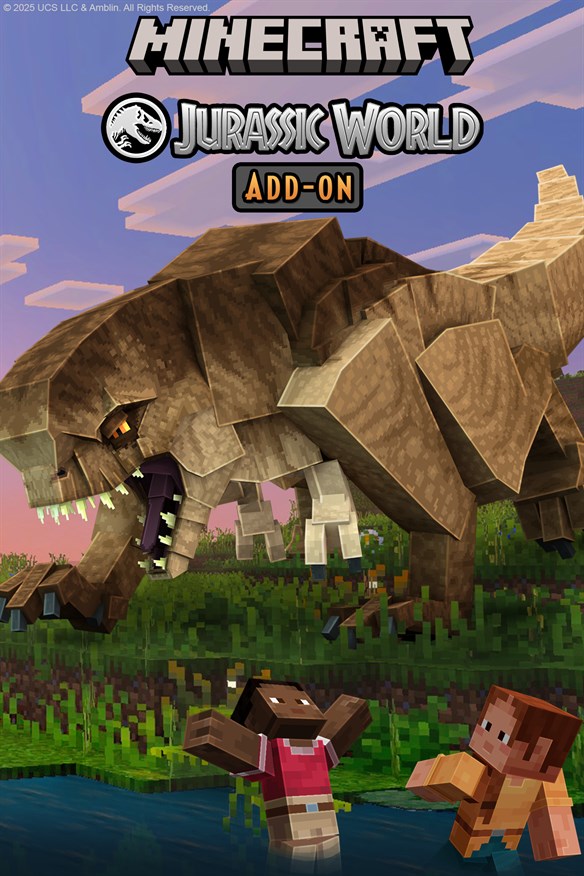 Minecraft: Jurassic World Add-On Xbox Series X|S and Xbox One cover art