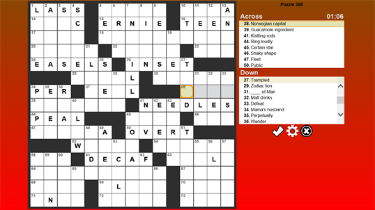 Crossword Puzzle + screenshot 1