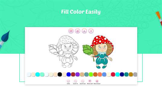 Coloring Book for Mandala - Adults Coloring Book screenshot 2