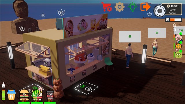 Transfer! Beach Dessert Shop! screenshot 2