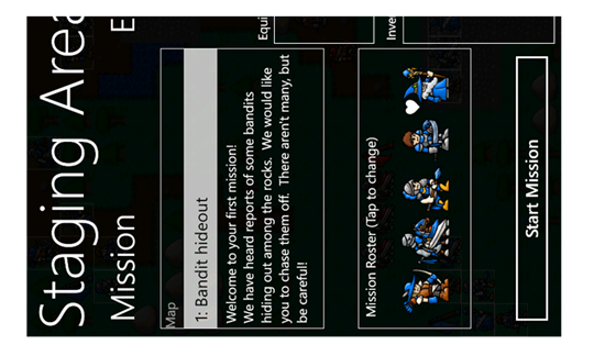 Unity Tactics screenshot 1