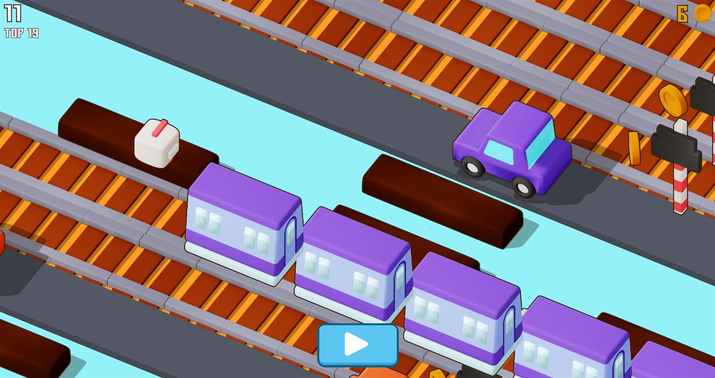 #2. Crossy Chicken FREE (Windows) Podle: Melaine, 1981