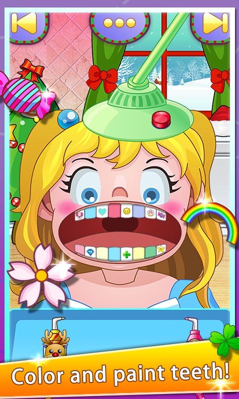Catturare 4 Lovely Dentist for Christmas windows