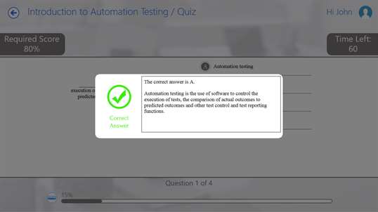 Learn Automation Testing and Test Driven Development-simpleNeasyApp by WAGmob screenshot 8