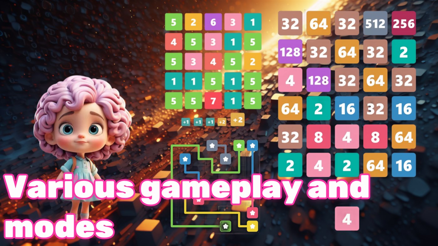 #4. Crazy Number Puzzle: Transcend the limit (Windows) Av: BigFishCube