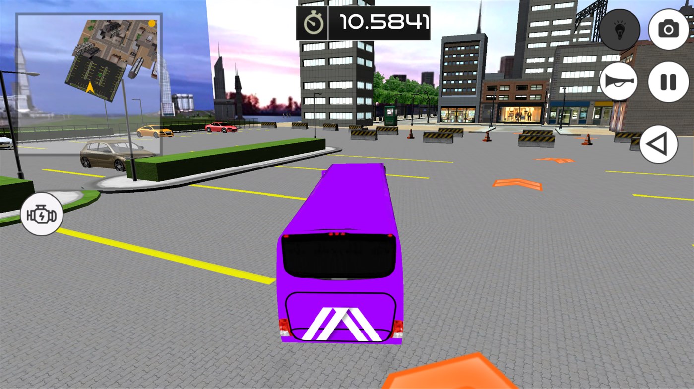 #4. Bus Driving Parking 3D (Windows) By: CodeSculpt Games