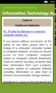 Information Technology Act 2000 screenshot 4