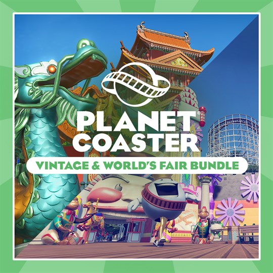 Planet Coaster: Vintage & World's Fair Bundle for xbox