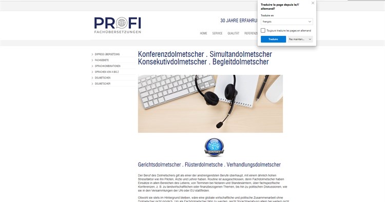 Übersetzungsbüro Profi Fachübersetzungen - PC - (Windows)