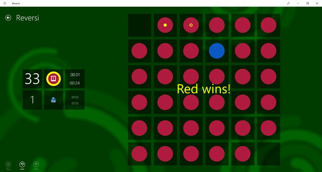 Reversi screenshot 2