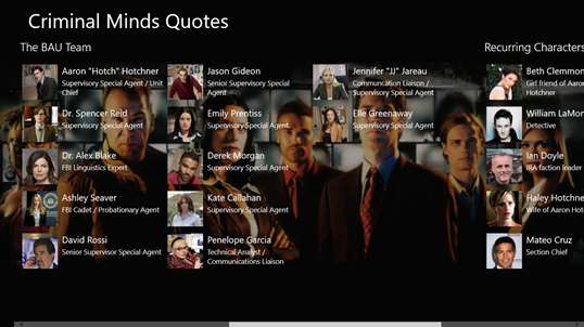 Criminal Minds Quotes screenshot 2