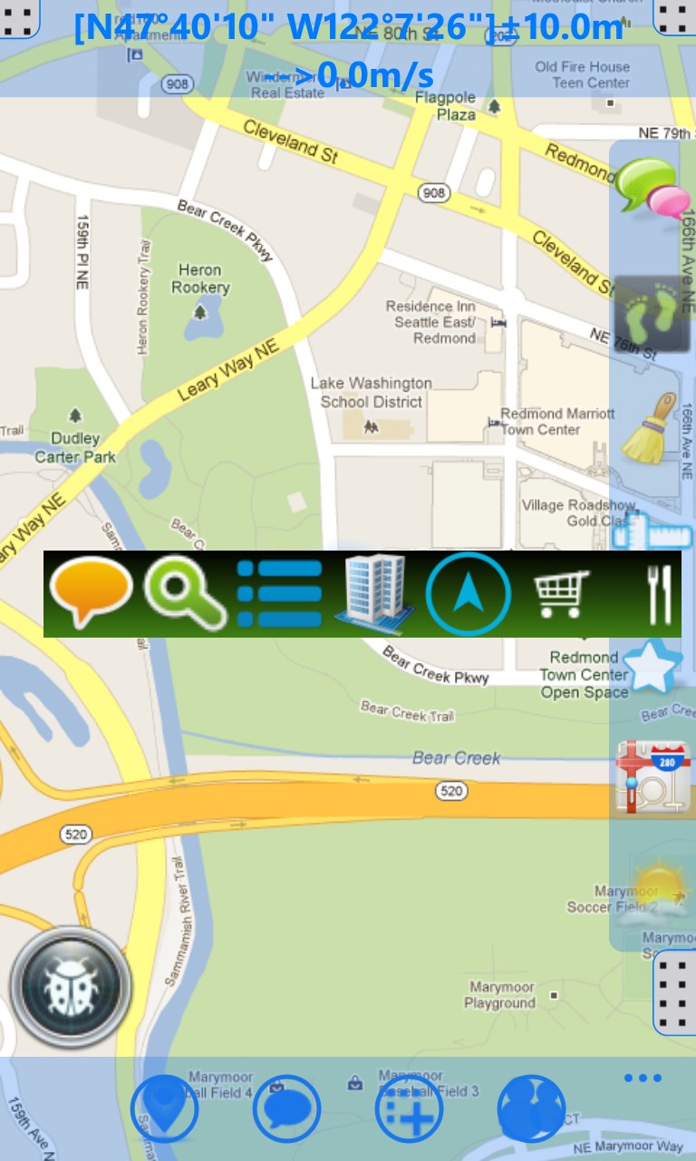 GPS Map+ for Windows 10 Mobile