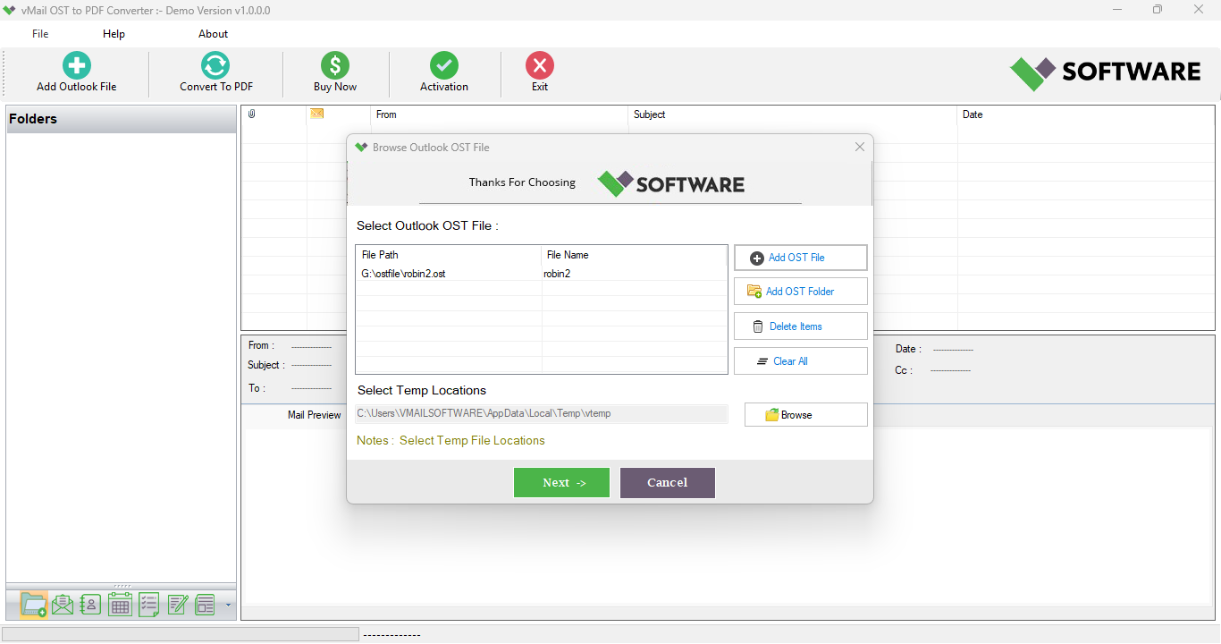 OST to PDF Converter Tool - Íoslódáil saor in aisce agus suiteáil ar  Windows | Microsoft Store, image size:1366x720