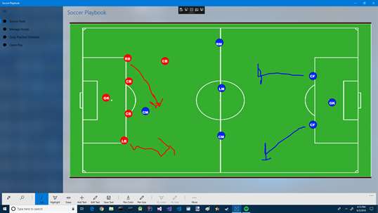 Soccer Playbook screenshot 1