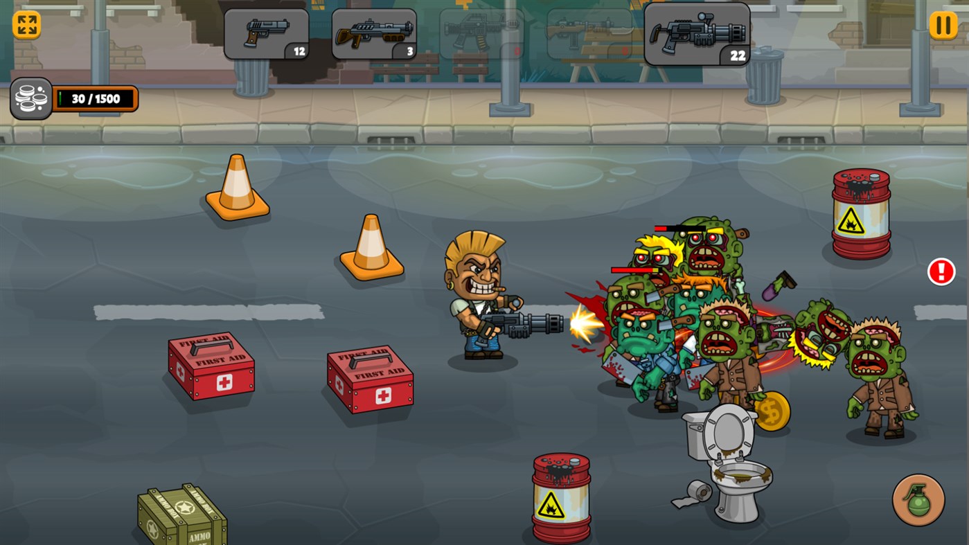 #5. Zombie Killers (Windows) Podle: Inlogic-Software