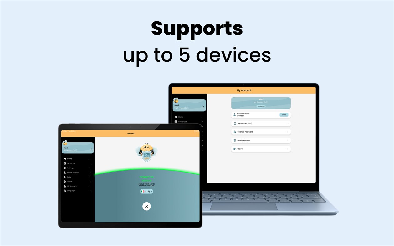 #4. BNE Guard VPN by BNESIM (Windows) By: BNESIM