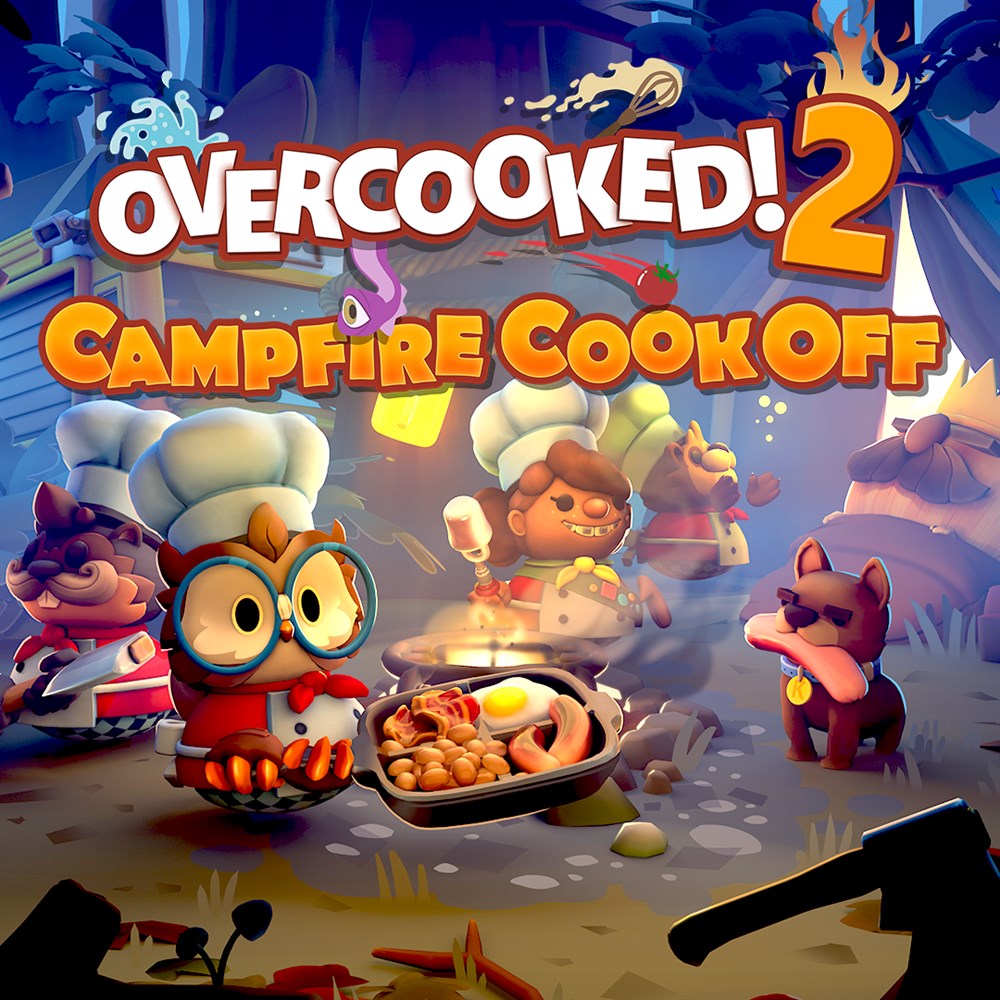 Overcooked! 2 - Campfire Cook Off cover art (full size)