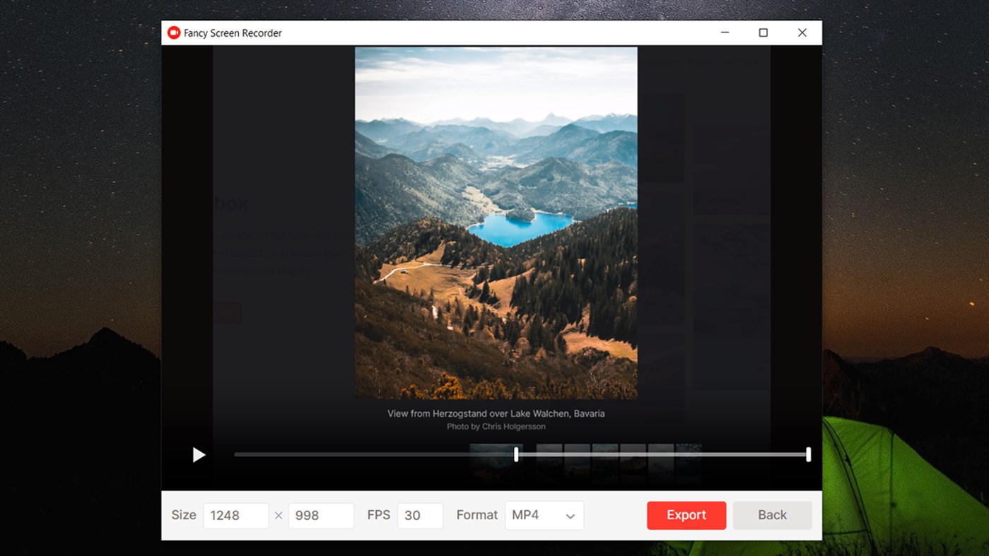 #2. Fancy Screen Recorder 2 (Windows) 由: Janis Skarnelis
