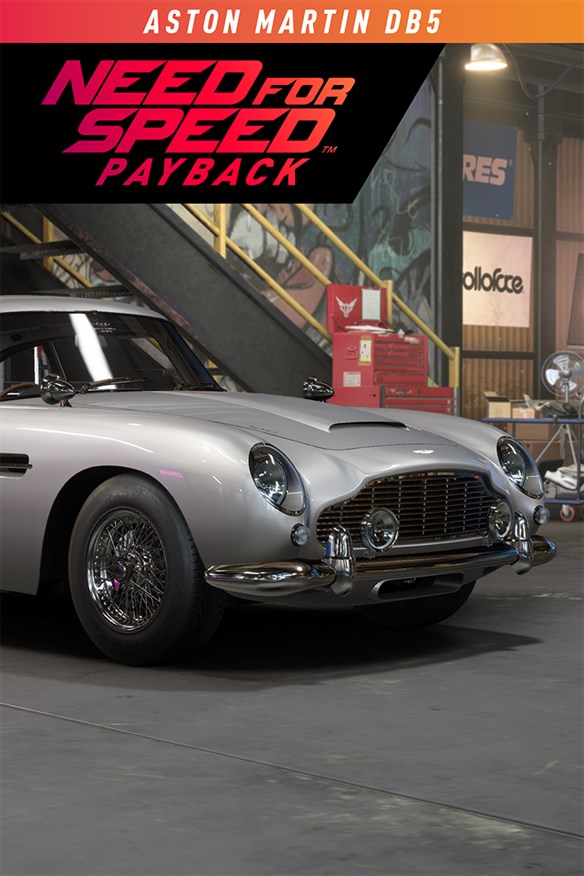 Need for Speed Payback: Aston Martin DB5 Superbuild Xbox Series X|S and Xbox One cover art