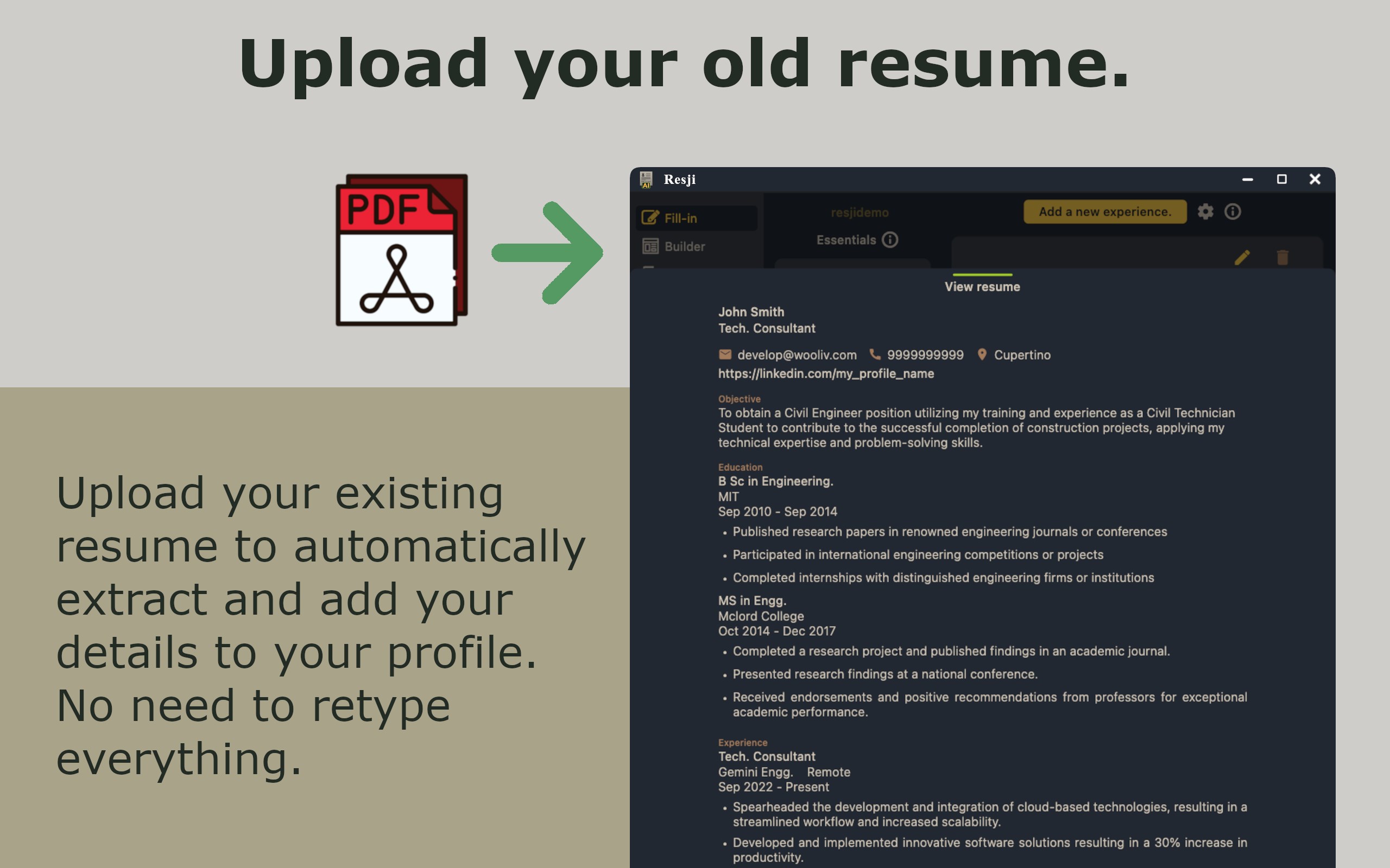 Resume Builder Maker screenshot
