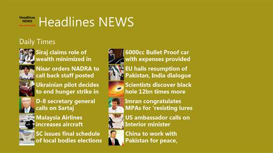 Headlines NEWS screenshot 2