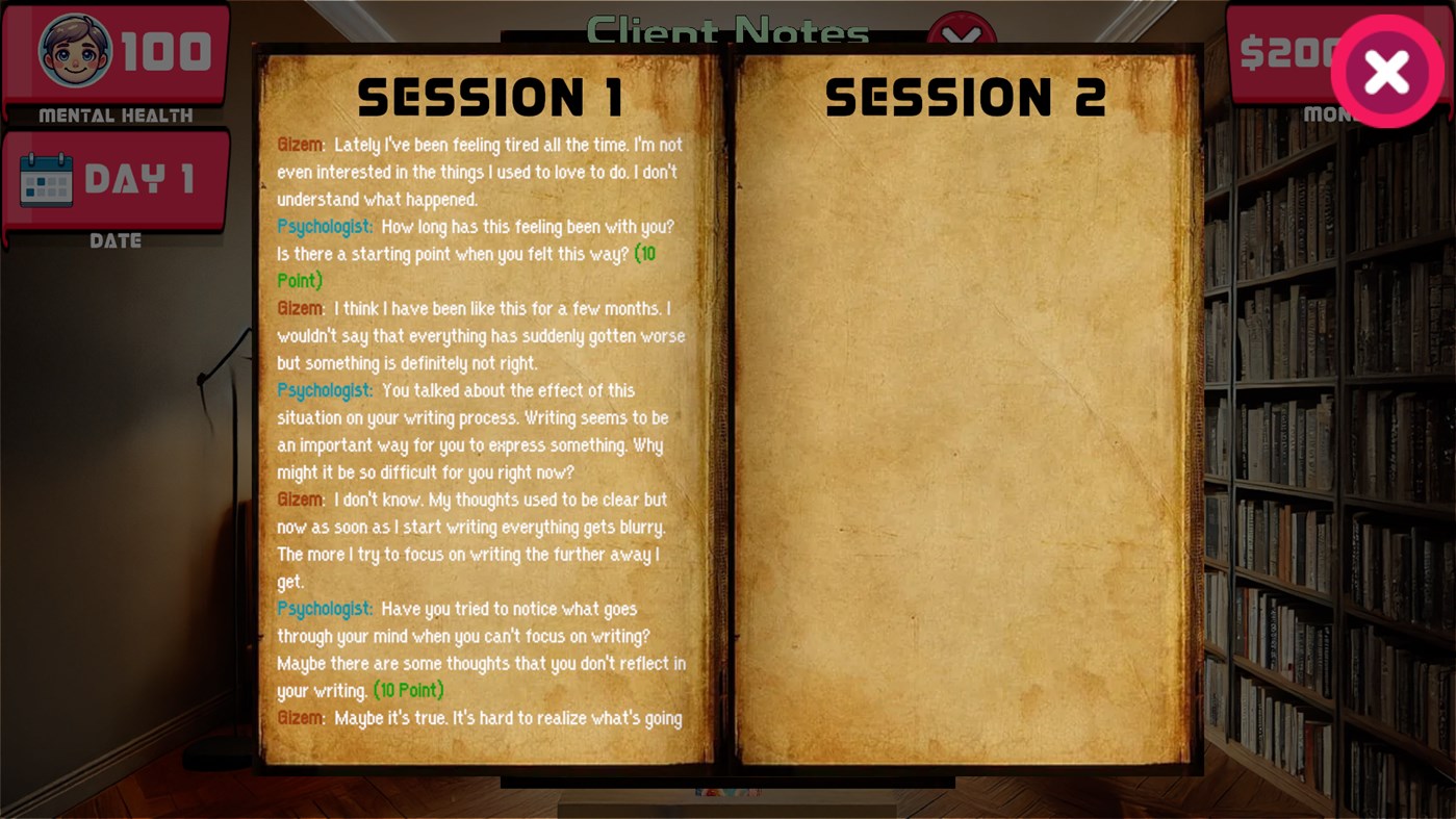 #5. Therapist Simulator (Windows) โดย: Kanuni Games Oyun Yazılım Pazarlama ve Ticaret Limited Şirketi