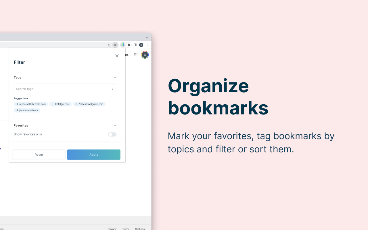 rubra - Bookmark Manager