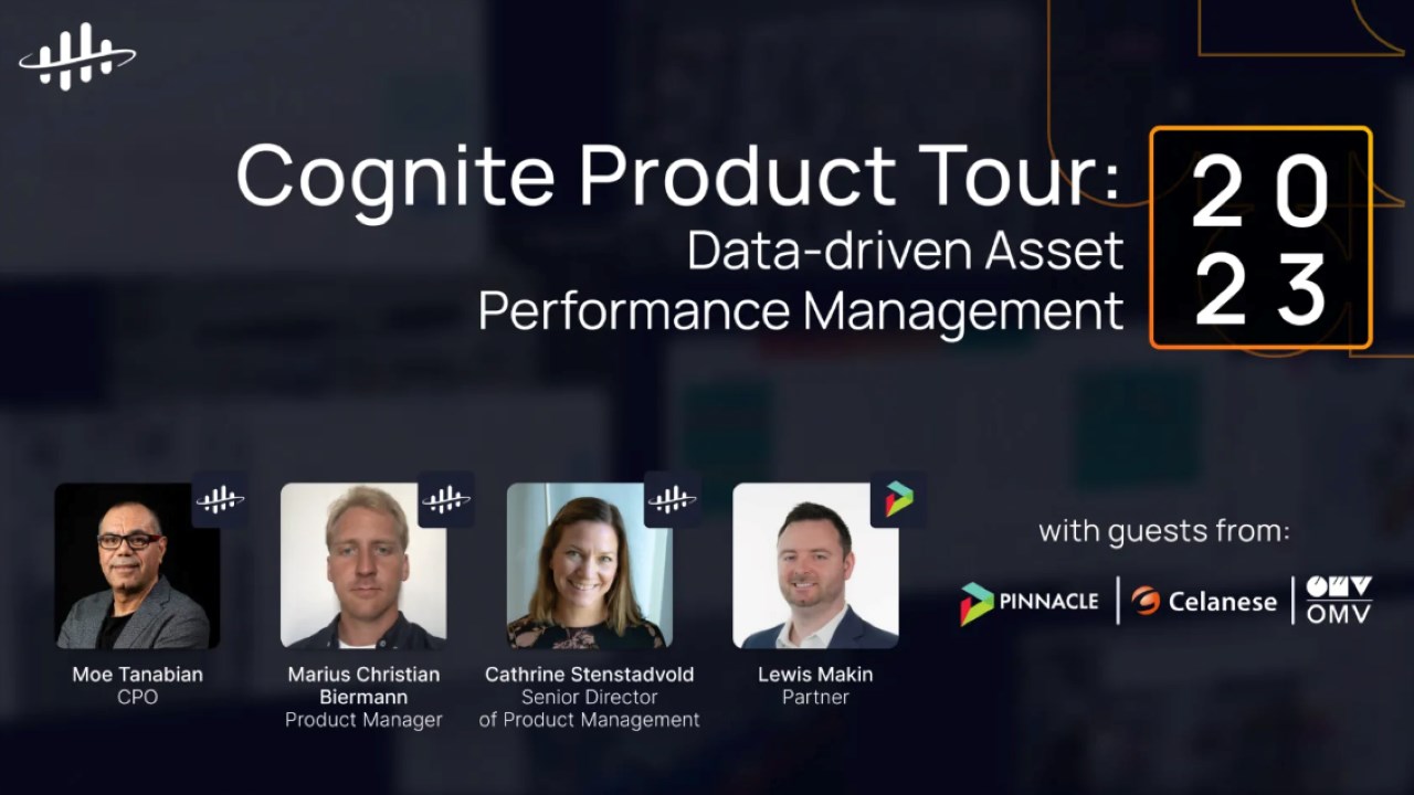 Snapshot 2 of Cognite Data Fusion