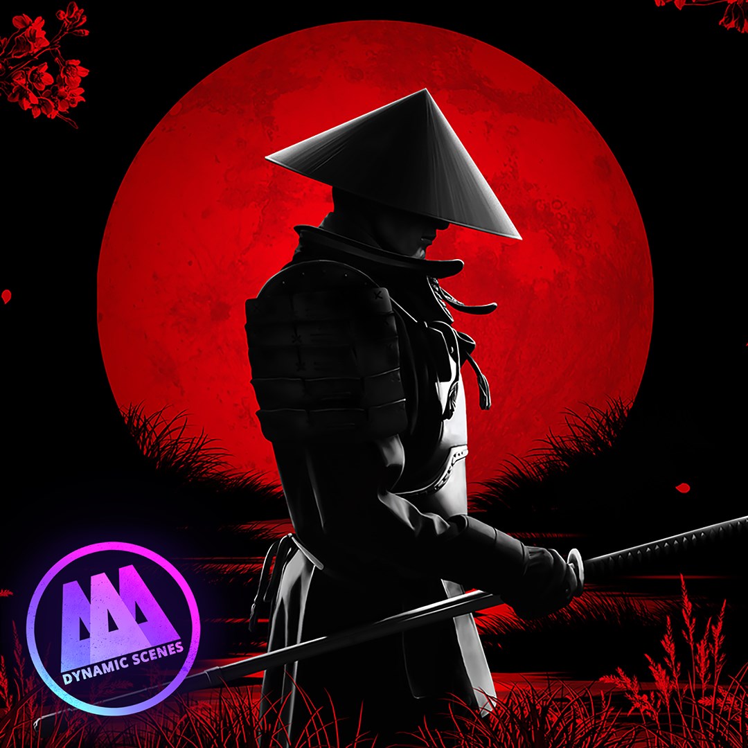 AAA Dynamic Scenes - Blood Moon Samurai Dynamic Scene