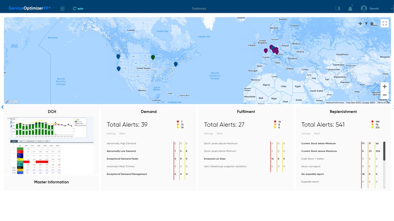 Snapshot 2 of ToolsGroup Service Optimizer 99+ (SO99+)