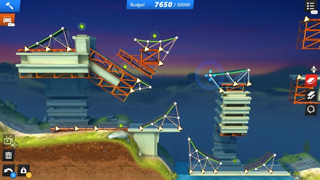 Bridge Constructor Stunts screenshot 3