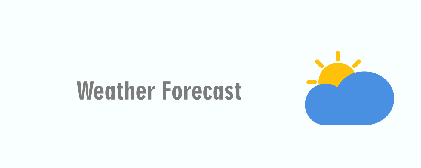 Weather Forecast marquee promo image