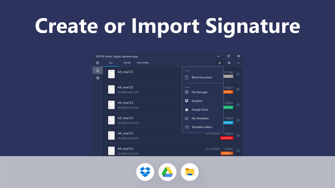 #4. Fill, Sign & Edit PDF: e Signature (Windows) Podle: Amplify Ventures