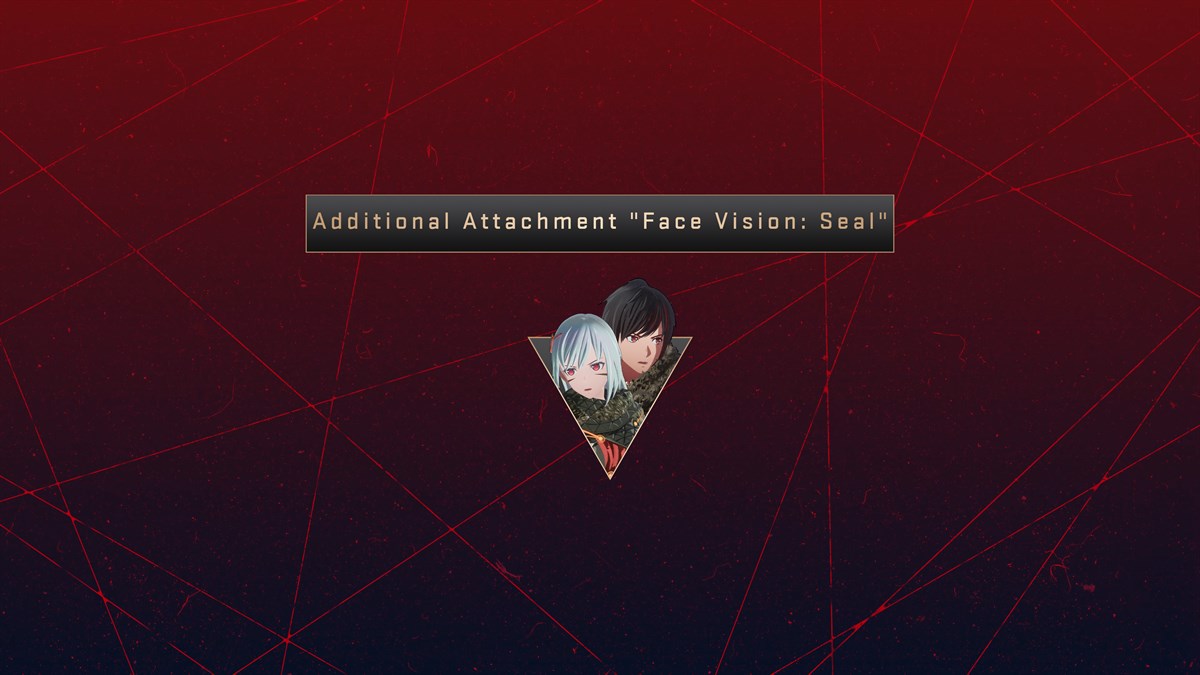 SCARLET NEXUS Additional Attachment "Face Vision Seal"